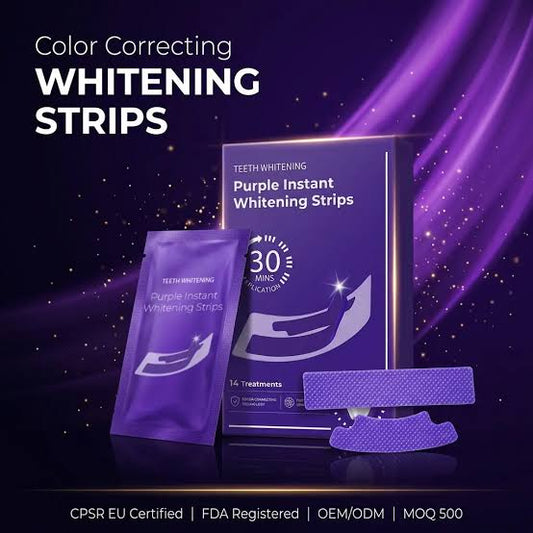 Purple Instant Whitening Strips